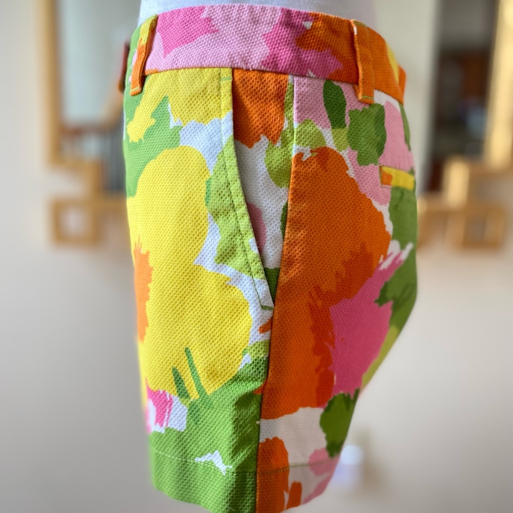 Vineyard Vines Garden Party Floral Shorts sz 4 - Picture 4 of 12
